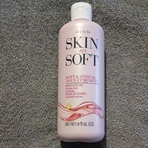 Avon Skin So Soft Body Lotion - Pink